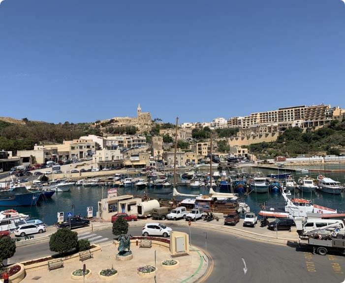 Gozo Hafen